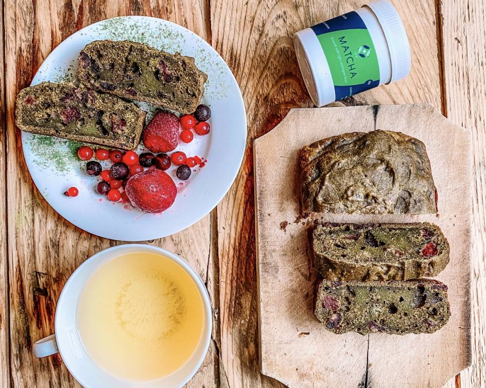 prajitura cu matcha